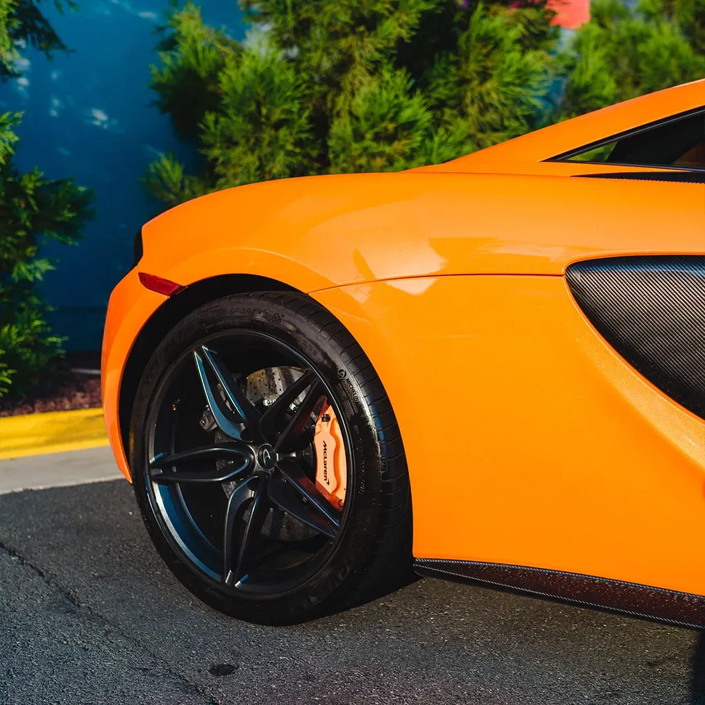 Orange McLaren 570S Ventura, photo 9 for sports car rental
