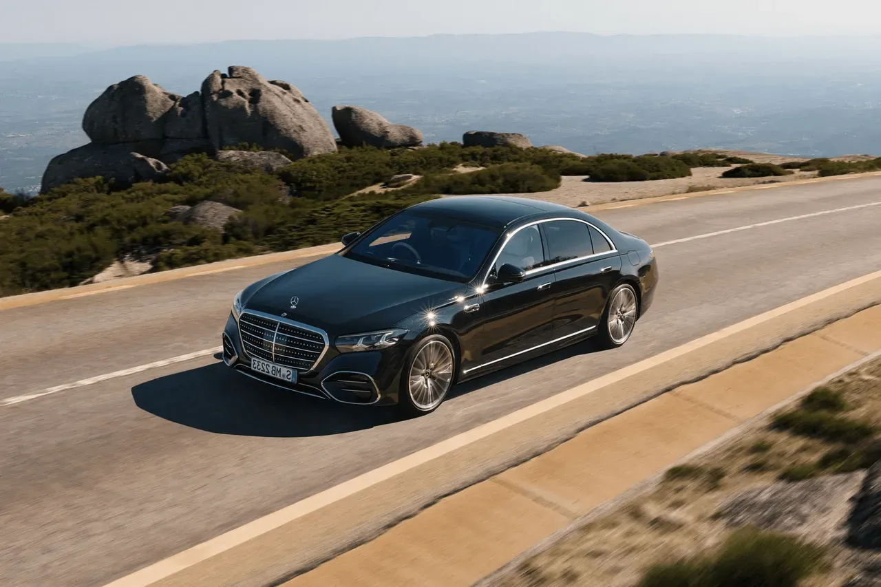 Mercedes-Benz S-Class Executive Sedan for wedding car rental in Hollister, CA