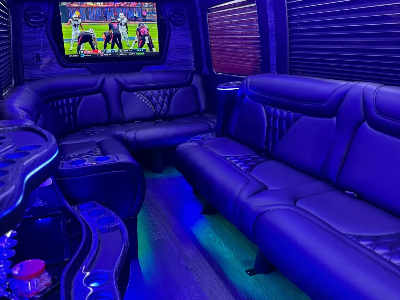 The Mercedes-Benz Sprinter Limousine, ready to rent