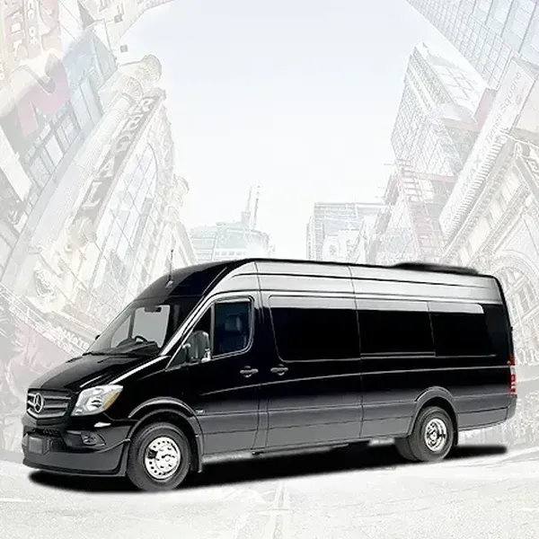 The Mercedes-Benz Sprinter Limousine, ready to rent