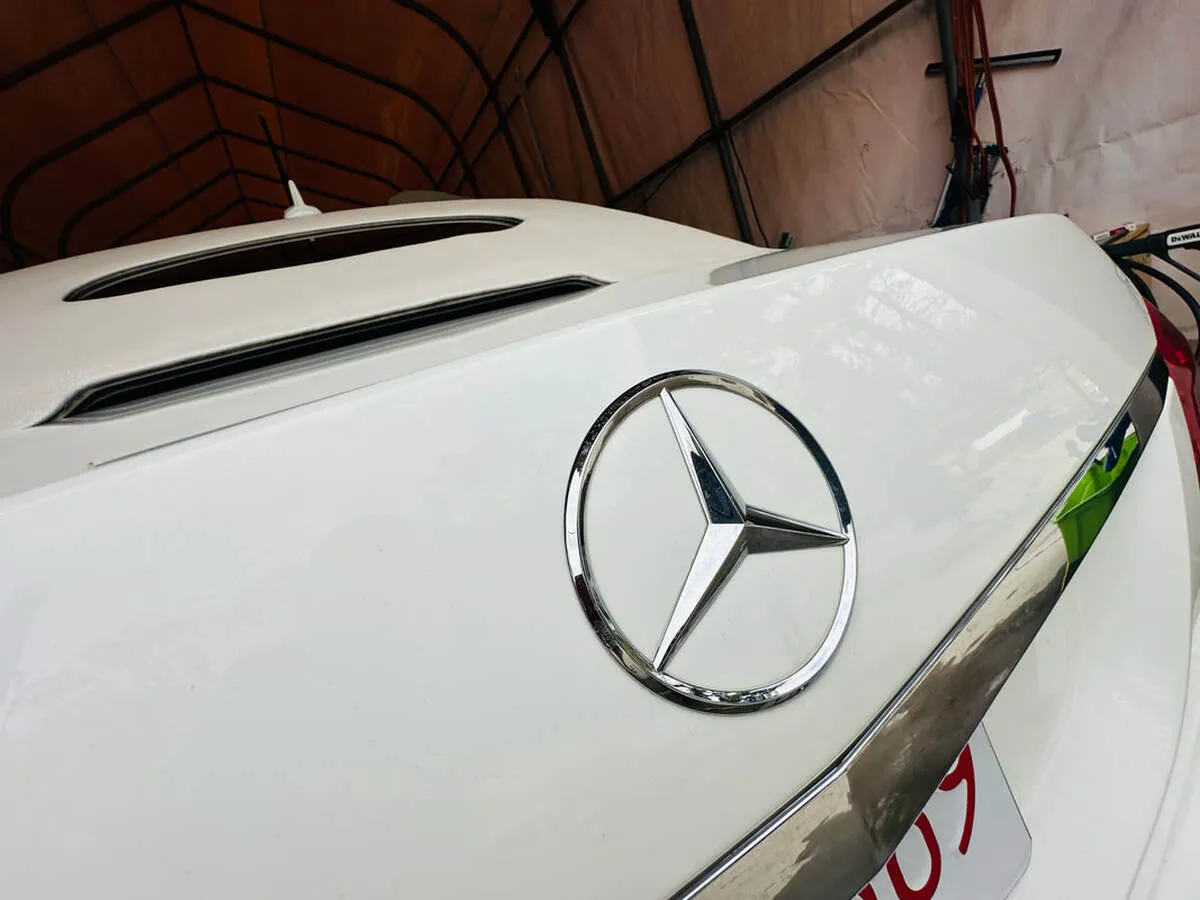 Detail shot of the Mercedes-Benz Jet Doors Limousine
