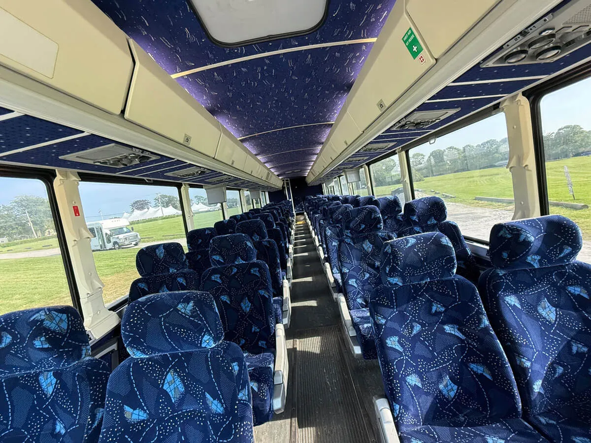 Motor Coach Luxury (Cloth Seats), photo 2 for charter bus rental