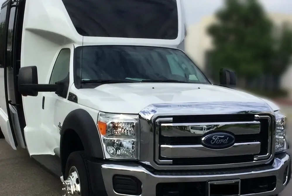 The New 26 Passenger Party Bus, ready to rent