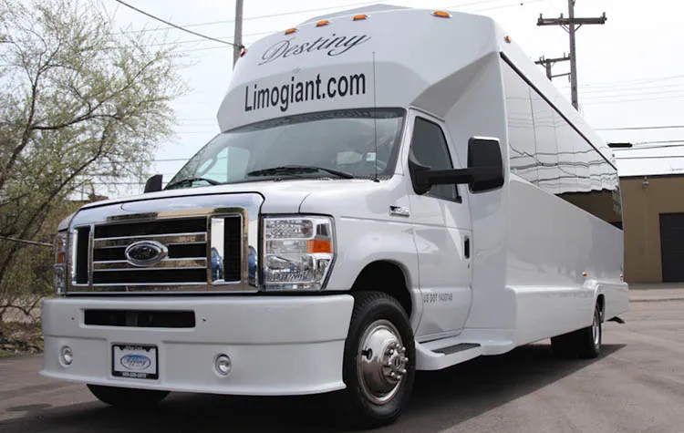20 Passenger Party Bus for party bus rental