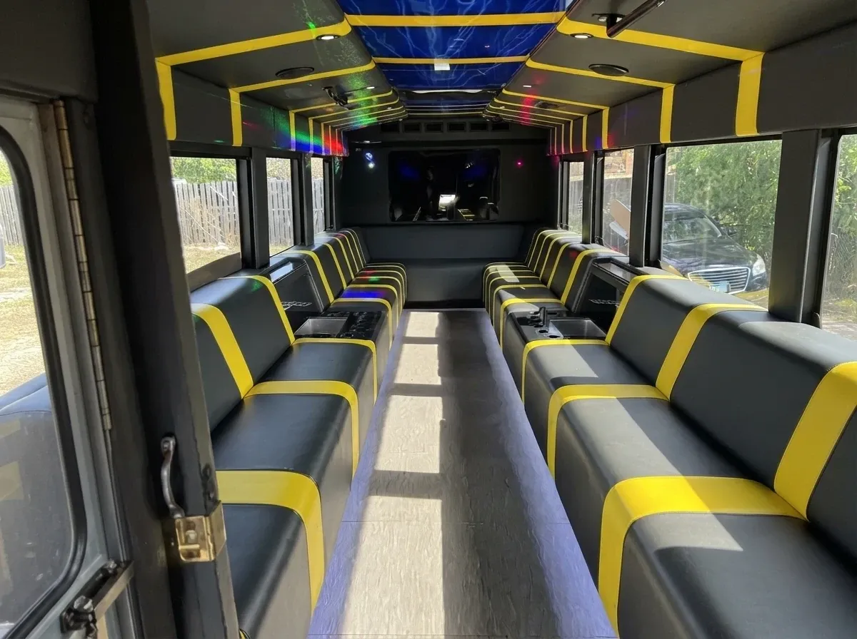 18 Passenger Party Bus The 18 Passenger Party Bus, ready to rent