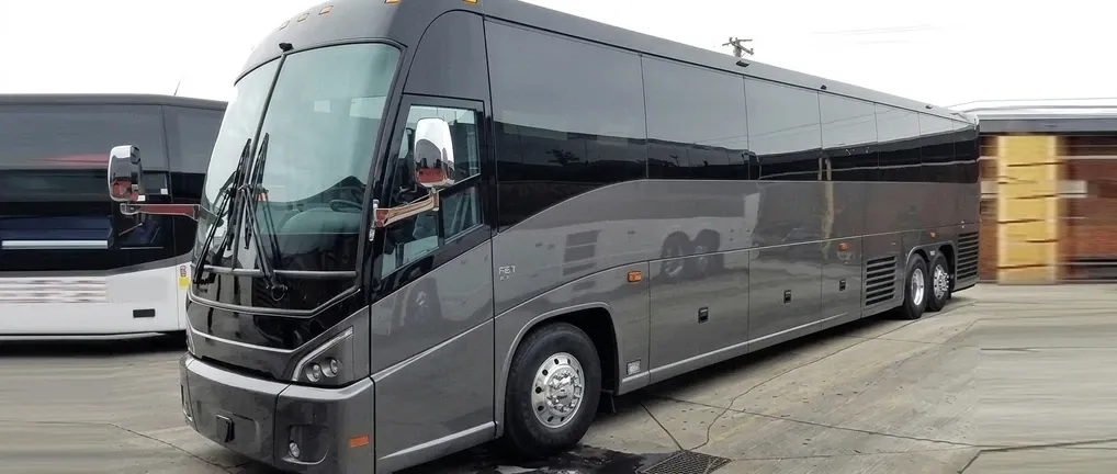 Party Bus The silver Party Bus, ready to rent