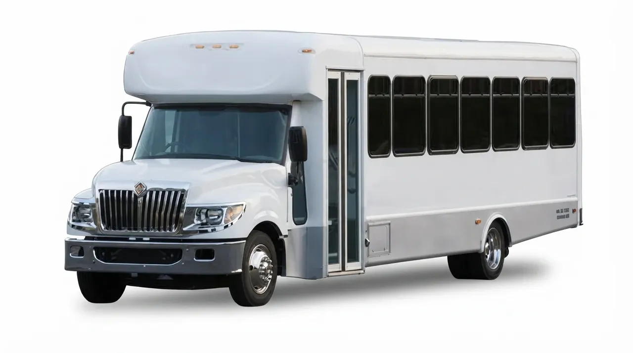 Party Bus White The Party Bus White, ready to rent