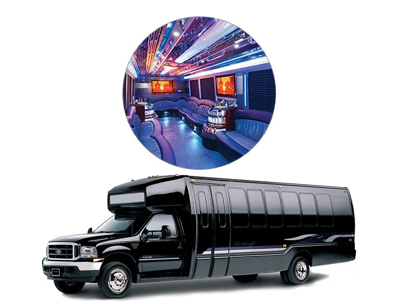Party Limo Bus — Fleet 24–32 Passengers for party bus rental