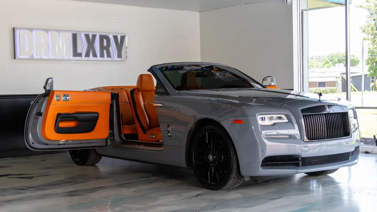 Rolls-Royce Dawn for exotic and luxury car rental in Southfield, MI