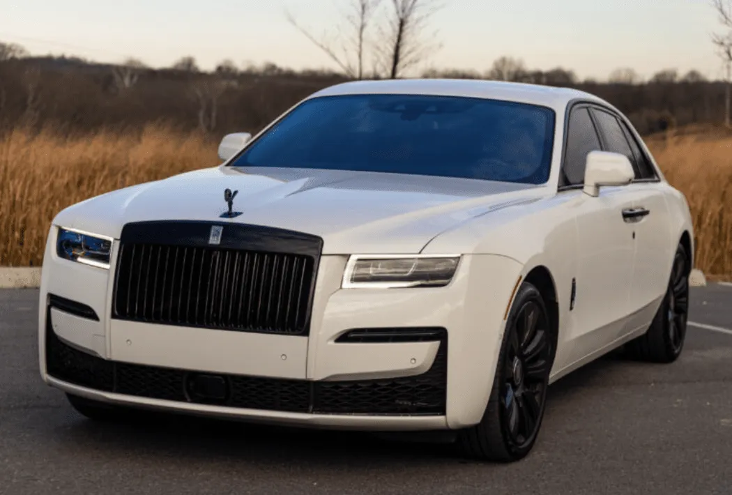 White Rolls-Royce Ghost for limo rental in Walnut, CA