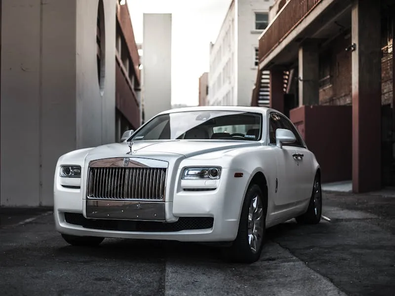 Rolls-Royce Ghost for wedding car rental in Ben Lomond, CA