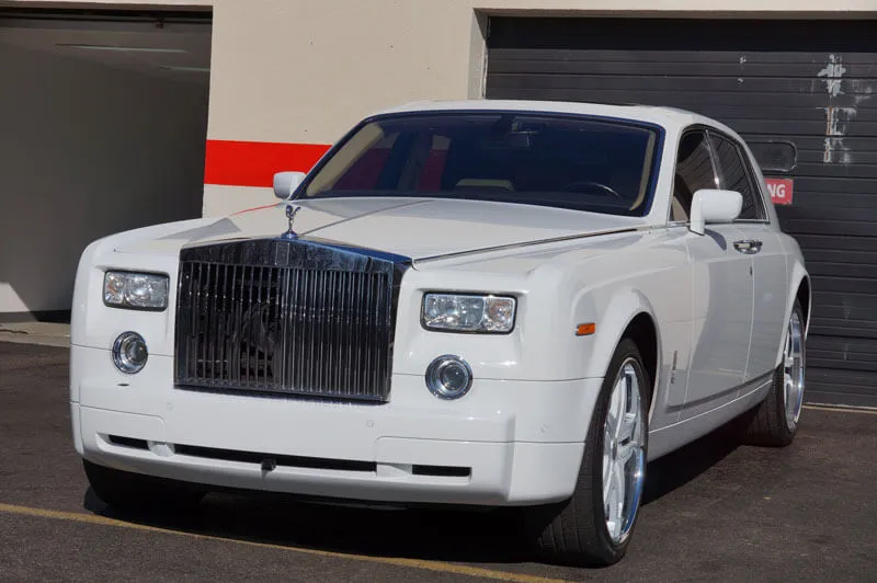 Rolls-Royce Phantom for wedding car rental in Seattle, WA