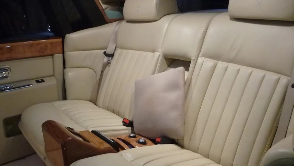 Rolls-Royce Phantom Stretch Limousine interior, photo 3 for wedding car rental in North Attleboro, MA