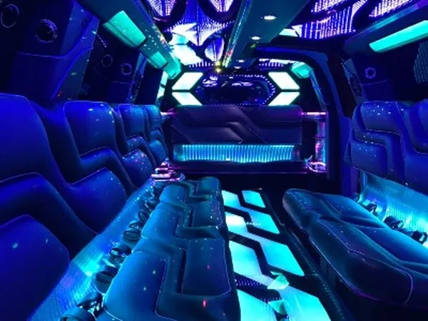 The Stretch SUV Limousine, ready to rent