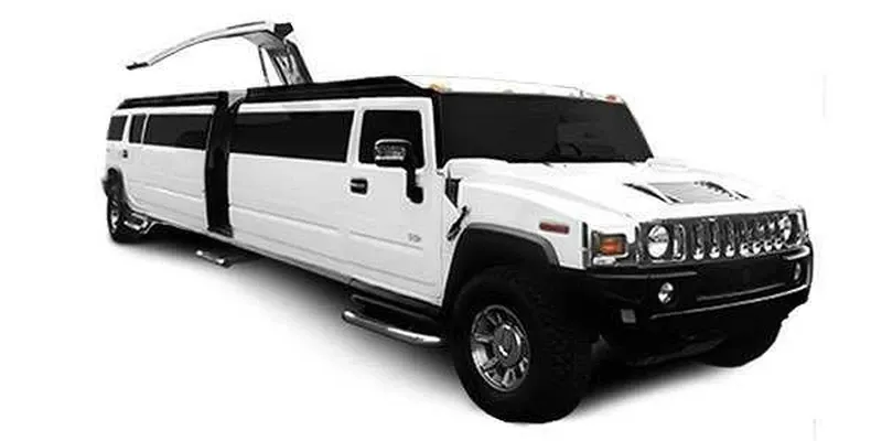 The White Hummer Limousine, shot 2