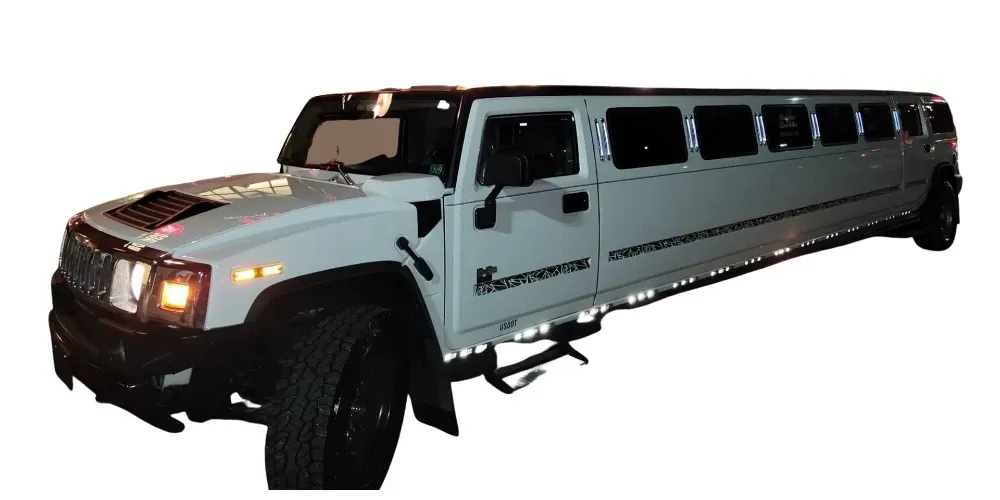 White Hummer in Boise, ID White Hummer for limo rental