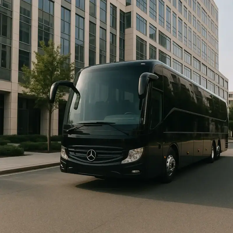 Luxury coach for charter bus rental in Tecate, CA
